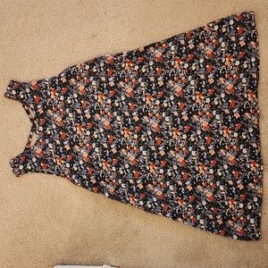 Womens Gap Flower Dress Size Med